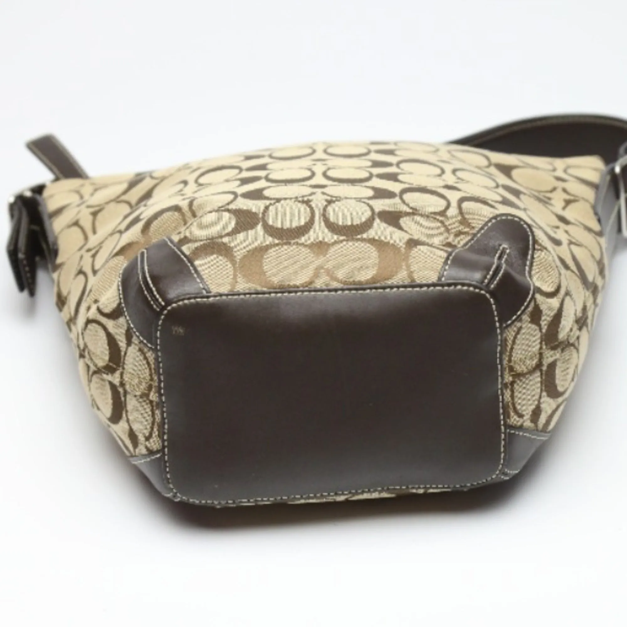 Coach Signature Canvas Shopper Bag (Pre-Owned)