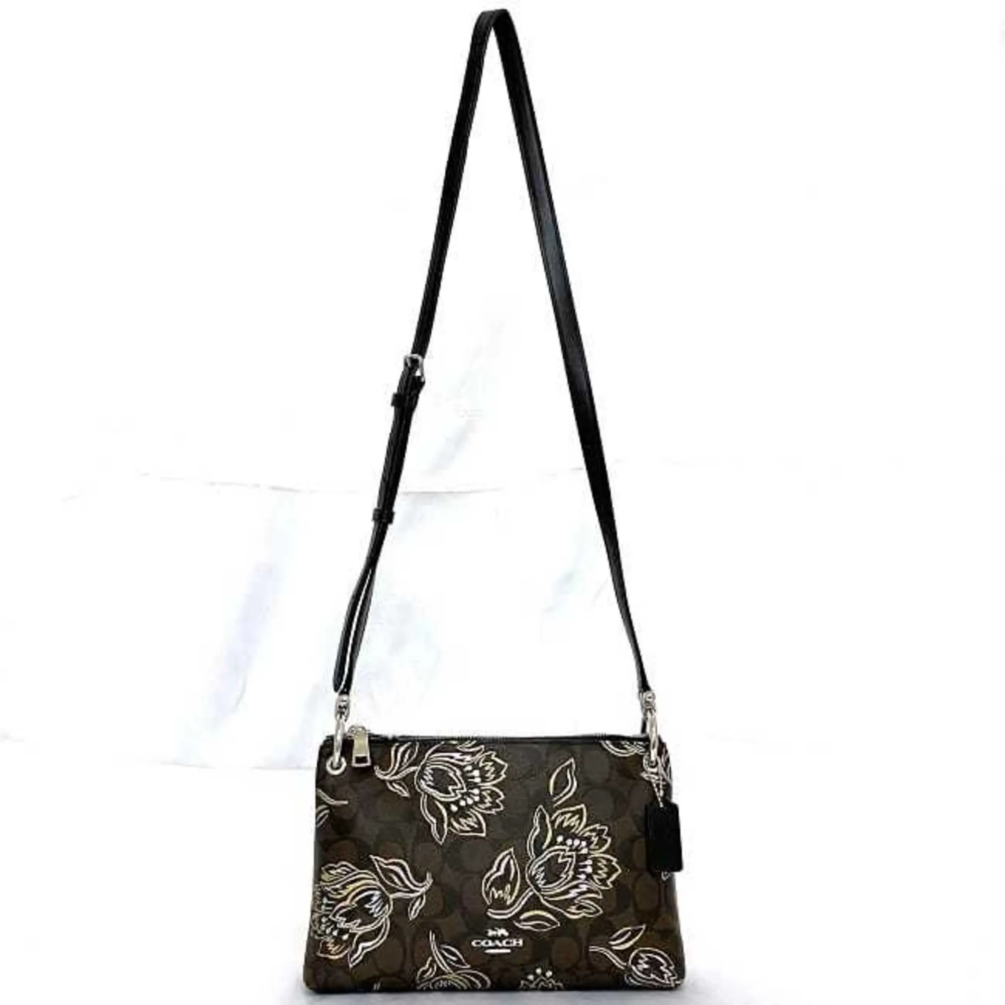 Coach Signature  Canvas Shoulder Bag (Pre-Owned)