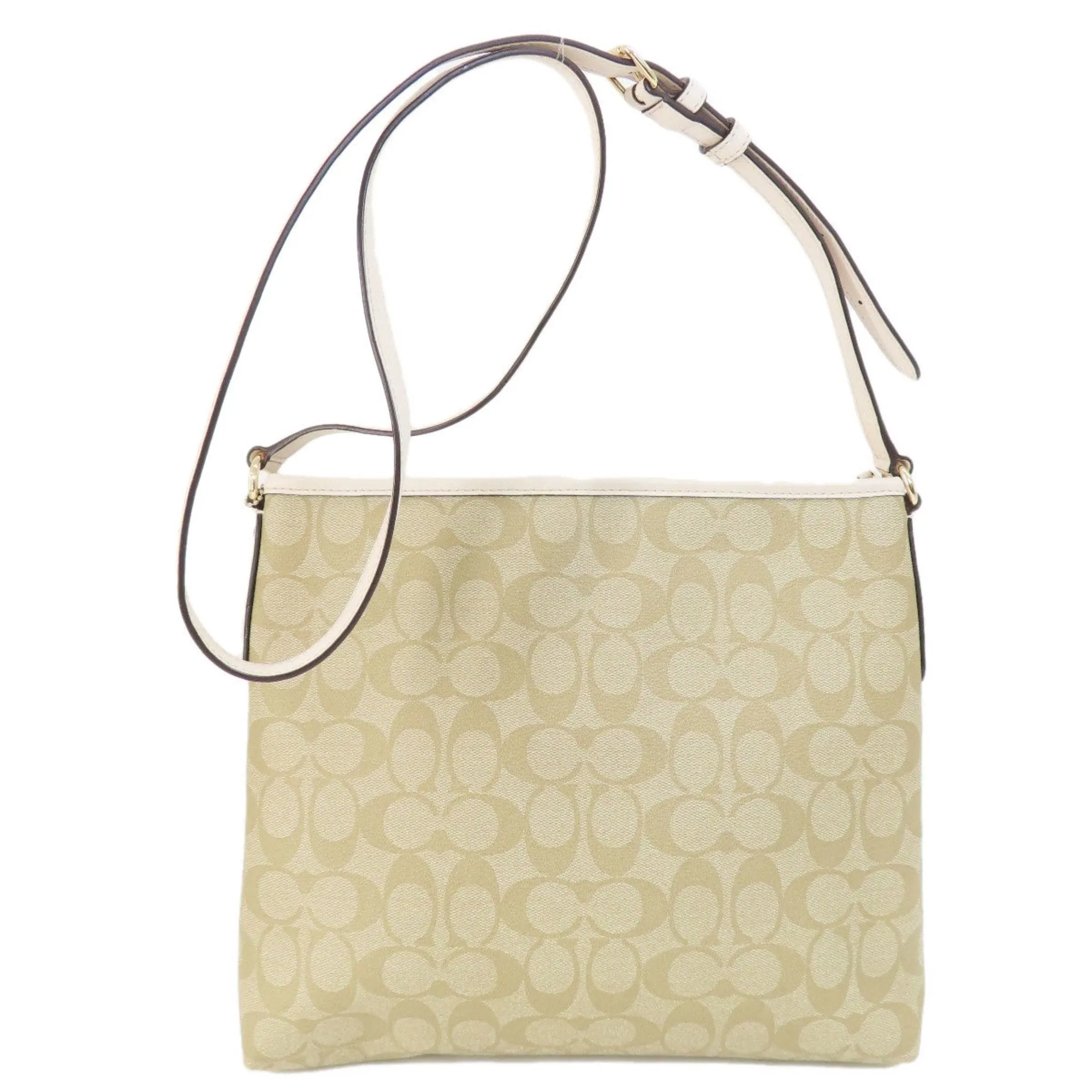 Coach Signature  Canvas Shoulder Bag (Pre-Owned)