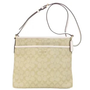 Coach Signature  Canvas Shoulder Bag (Pre-Owned)