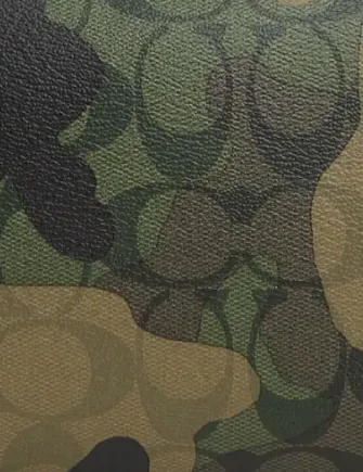 Coach Small Travel Kit In Signature Canvas With Camo Print