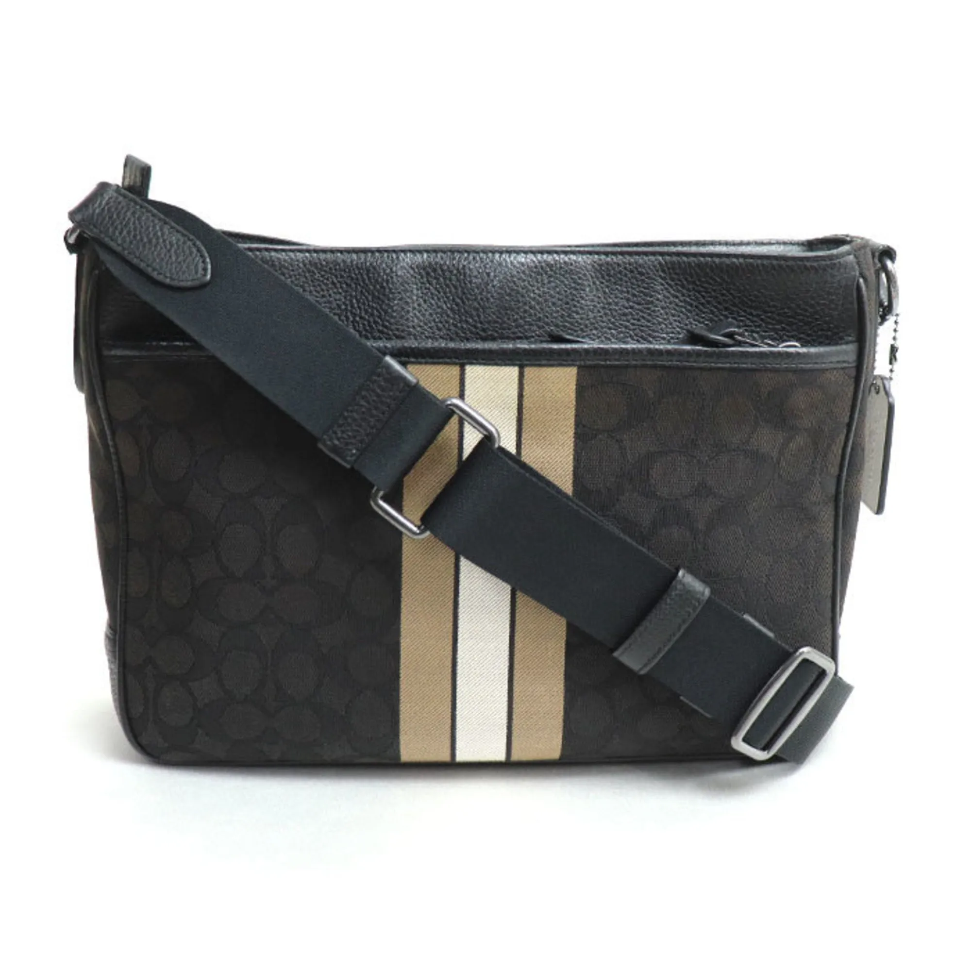 Coach Thompson  Canvas Shoulder Bag (Pre-Owned)