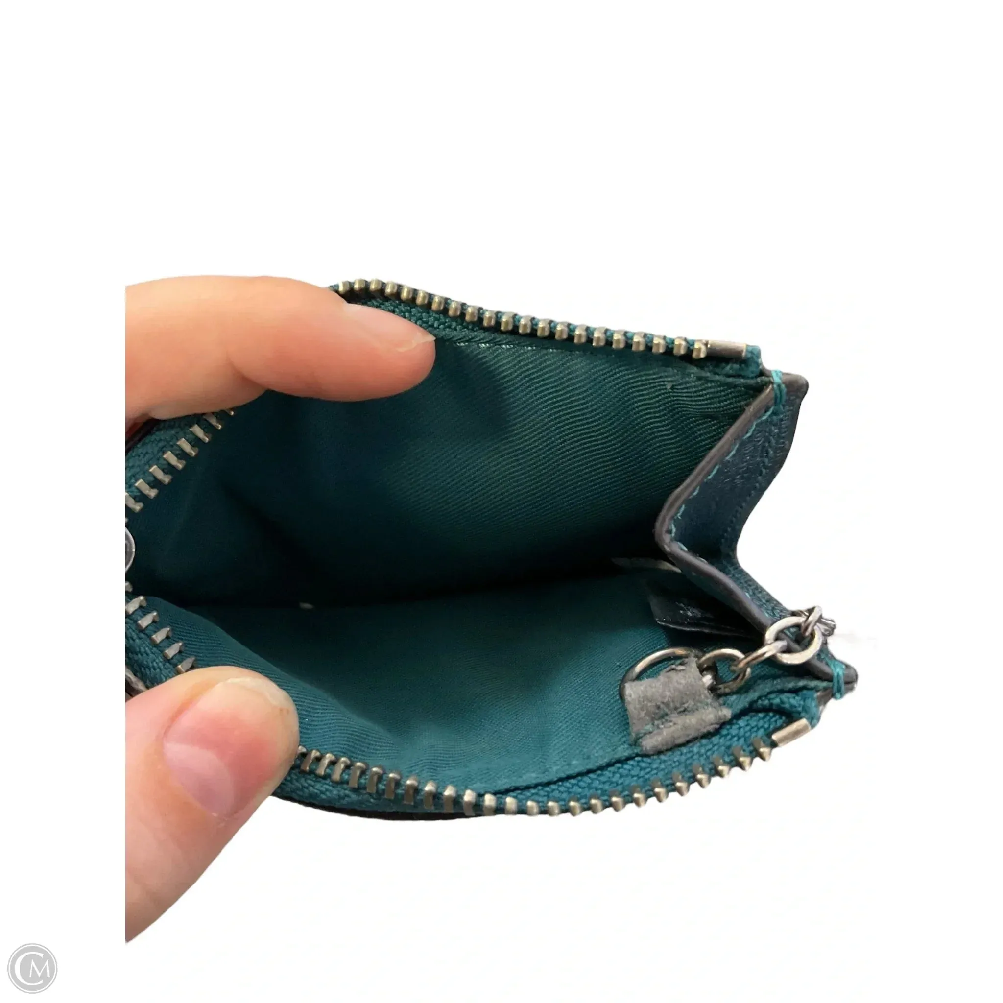 Coin Purse Designer By Coach, Size: Small