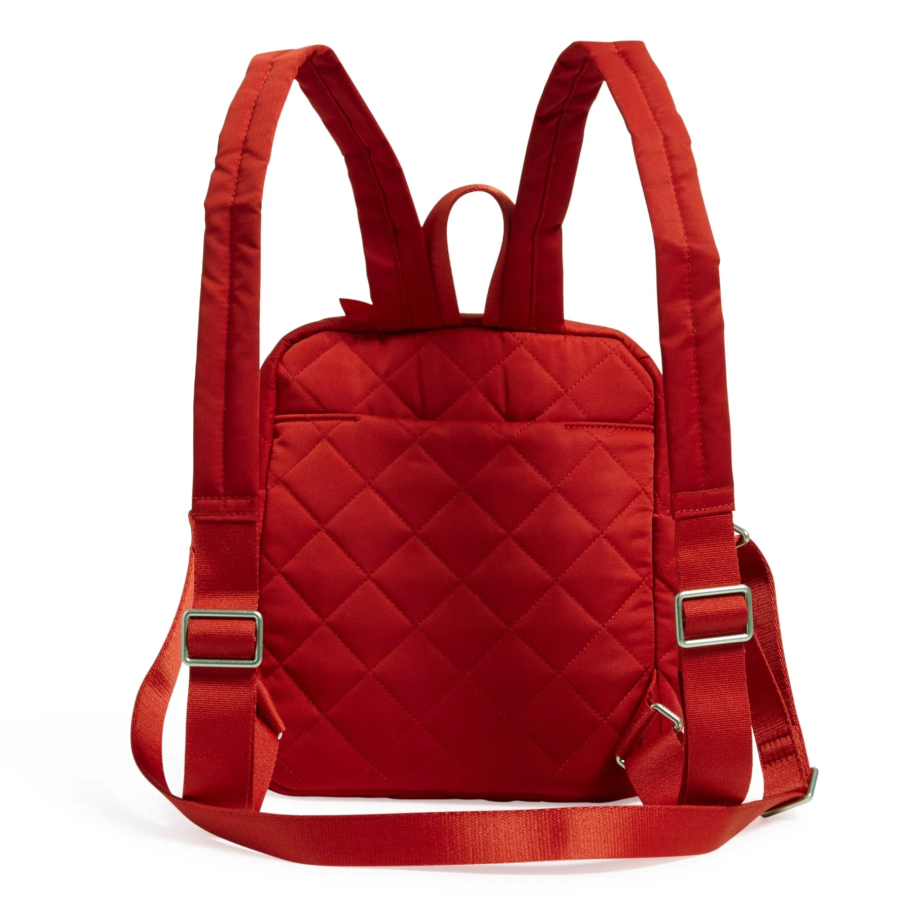 Convertible Small Backpack - Cardinal Red