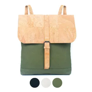 Cork and Canvas Fusion Laptop Commuter Backpack for Laptops Up to 15 Inches BAG-2287