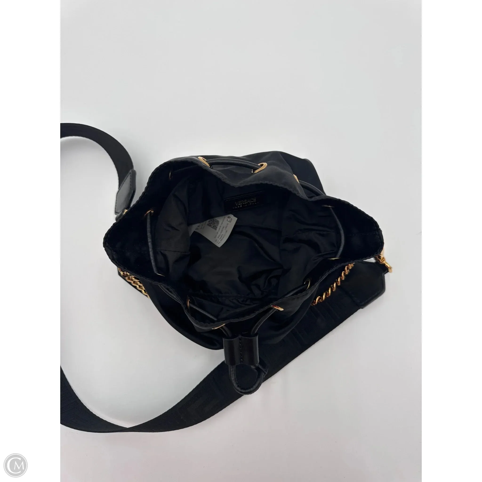 Crossbody Luxury Designer By Versace, Size: Small