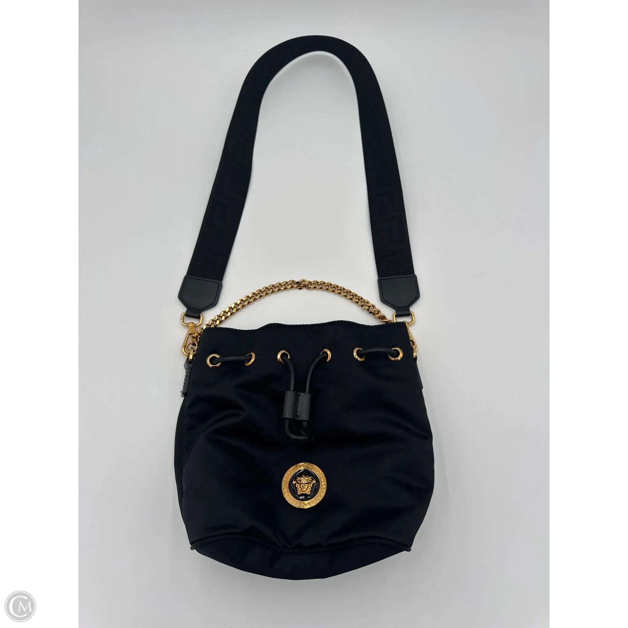 Crossbody Luxury Designer By Versace, Size: Small