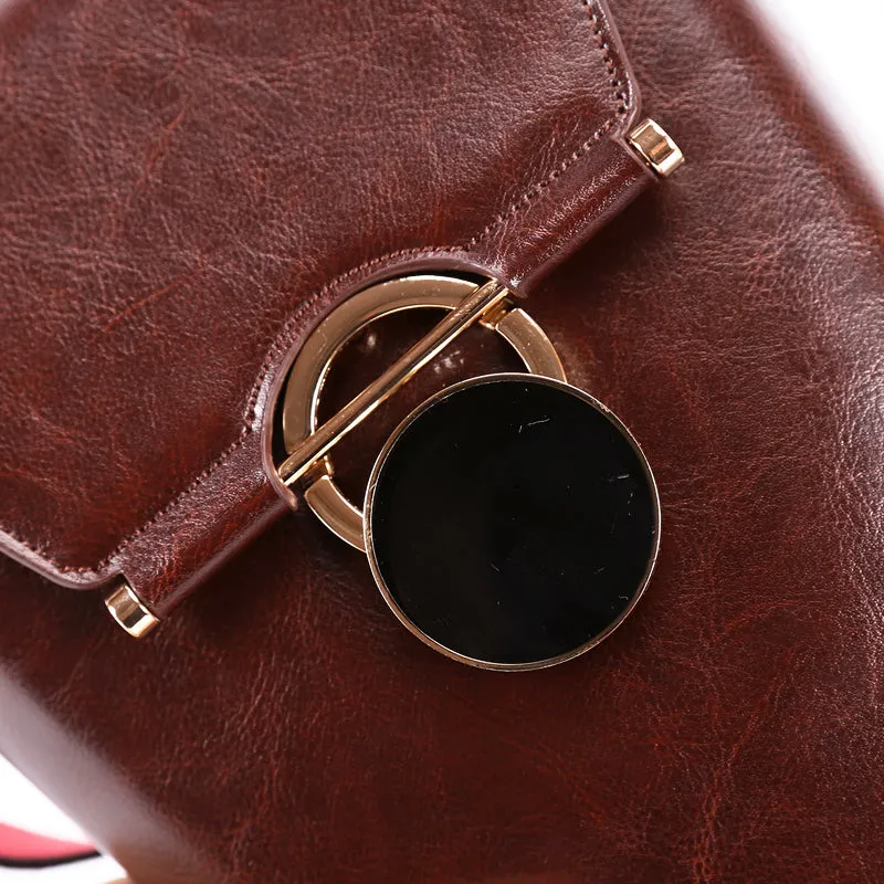 Cute Bucket Bag LEATHER WOMENs SHOULDER BAG Purse FOR WOMEN