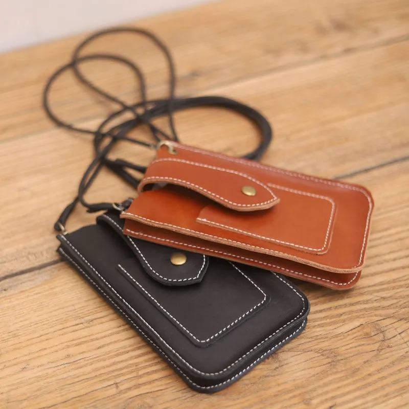 Cute LEATHER Slim Side Bag Pouch Phone WOMEN SHOULDER BAG Phone Crossbody Pouch FOR WOMEN