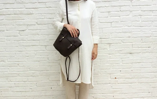 Cute LEATHER WOMEN Backpack Purse Vintage SHOULDER BAG Purses FOR WOMEN