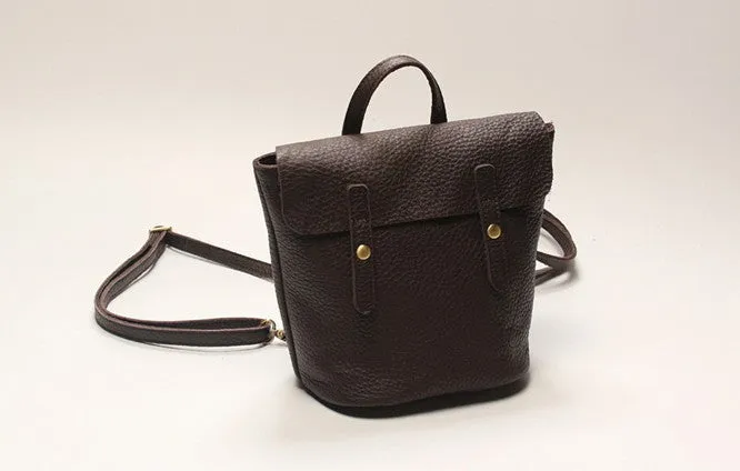 Cute LEATHER WOMEN Backpack Purse Vintage SHOULDER BAG Purses FOR WOMEN