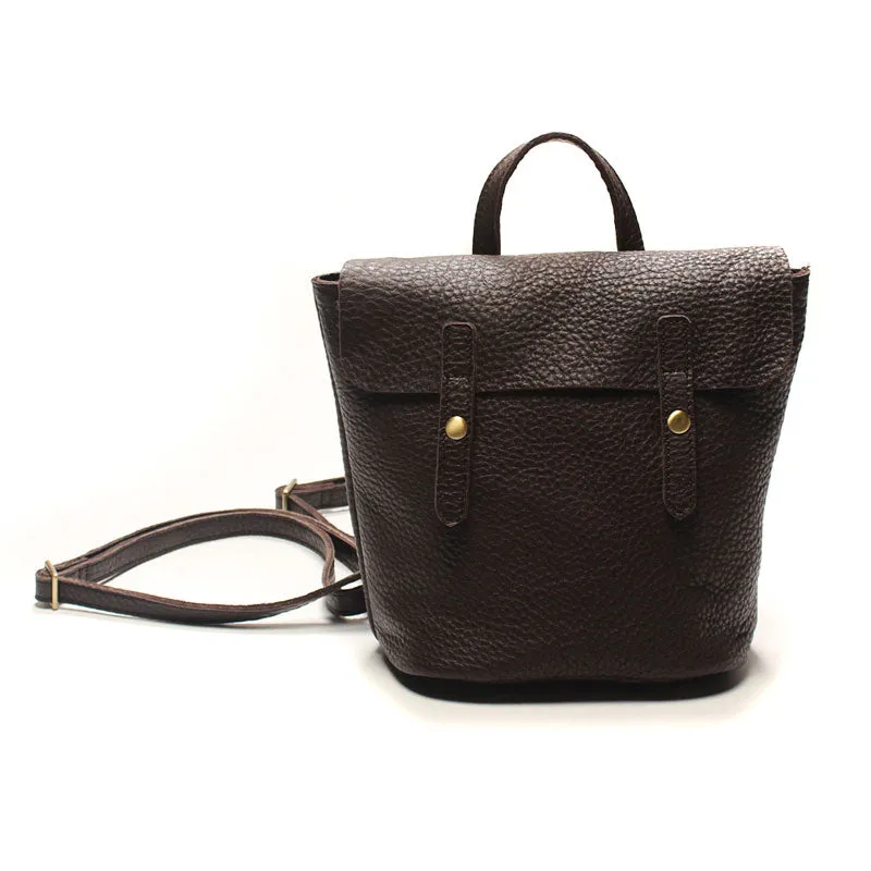 Cute LEATHER WOMEN Backpack Purse Vintage SHOULDER BAG Purses FOR WOMEN