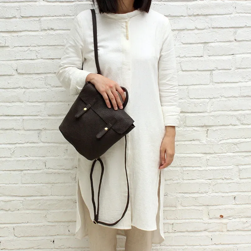 Cute LEATHER WOMEN Backpack Purse Vintage SHOULDER BAG Purses FOR WOMEN