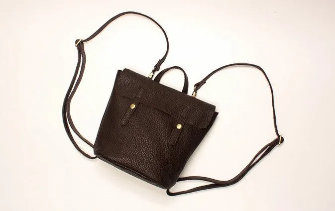 Cute LEATHER WOMEN Backpack Purse Vintage SHOULDER BAG Purses FOR WOMEN