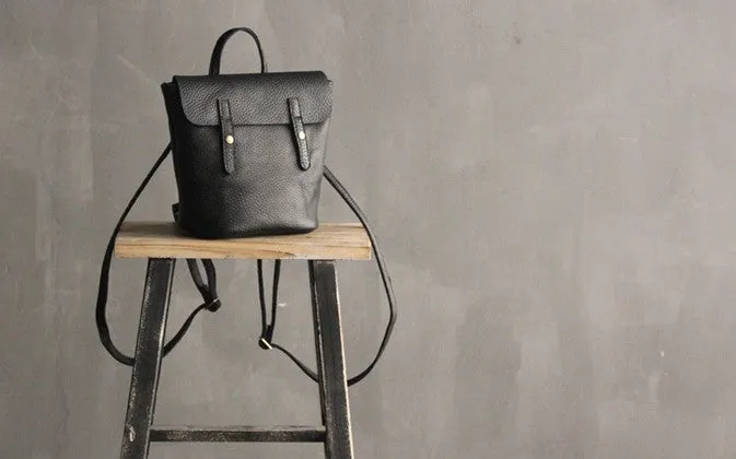 Cute LEATHER WOMEN Backpack Purse Vintage SHOULDER BAG Purses FOR WOMEN
