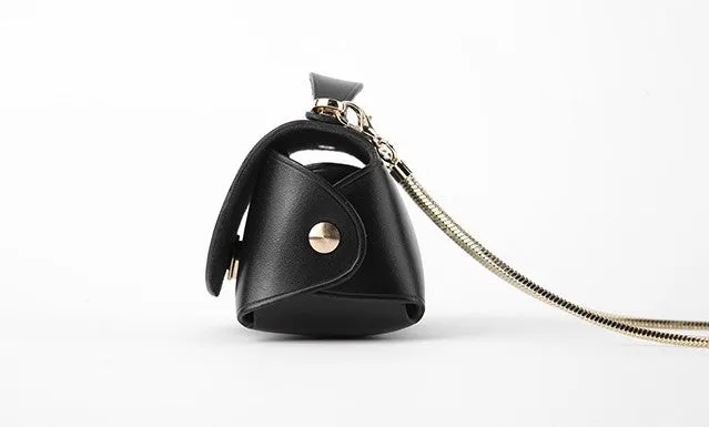 Cute Leather Womens Mini Chain Purse Makeup Handbags Tiny Chain Shoulder Bags for Women