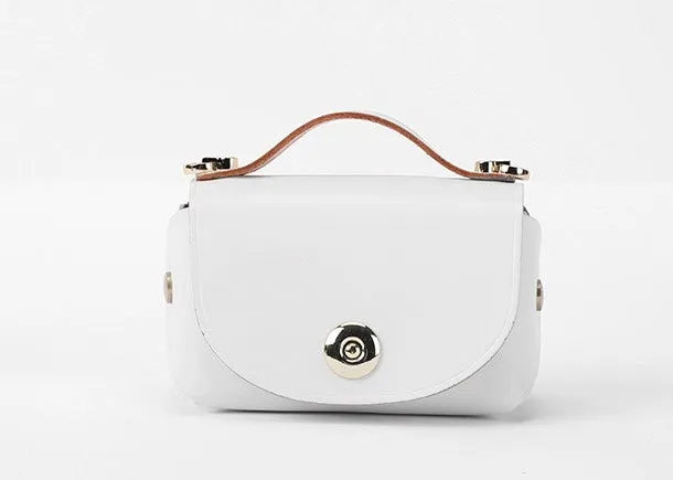 Cute Leather Womens Mini Chain Purse Makeup Handbags Tiny Chain Shoulder Bags for Women