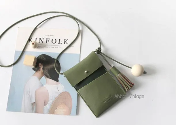 Cute Leather Womens Slim Cell Phone Purse Crossbody Purses Shoulder Bag for Women