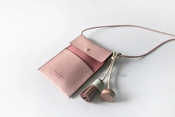 Cute Leather Womens Slim Cell Phone Purse Crossbody Purses Shoulder Bag for Women
