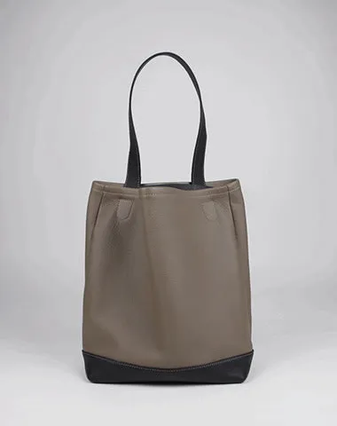 Cute Womens Coffee Leather Shoulder Tote Bag Best Tote Handbag Shopper Bag Purse for Ladies