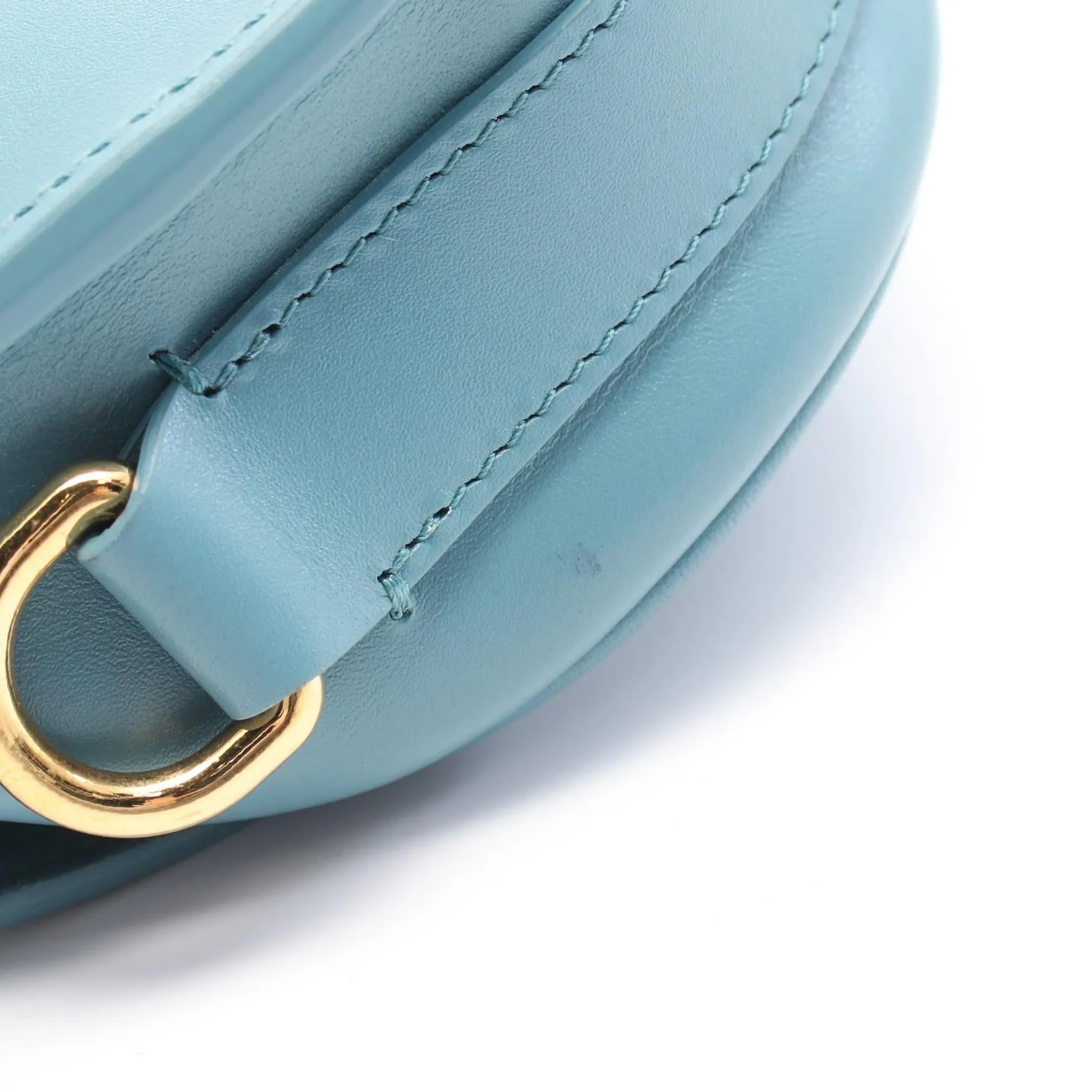 Dior Bobby East-West Leather Shoulder Bag Blue