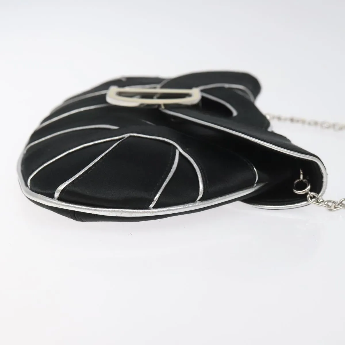 Dior D Silk Shoulder Bag (Pre-Owned)