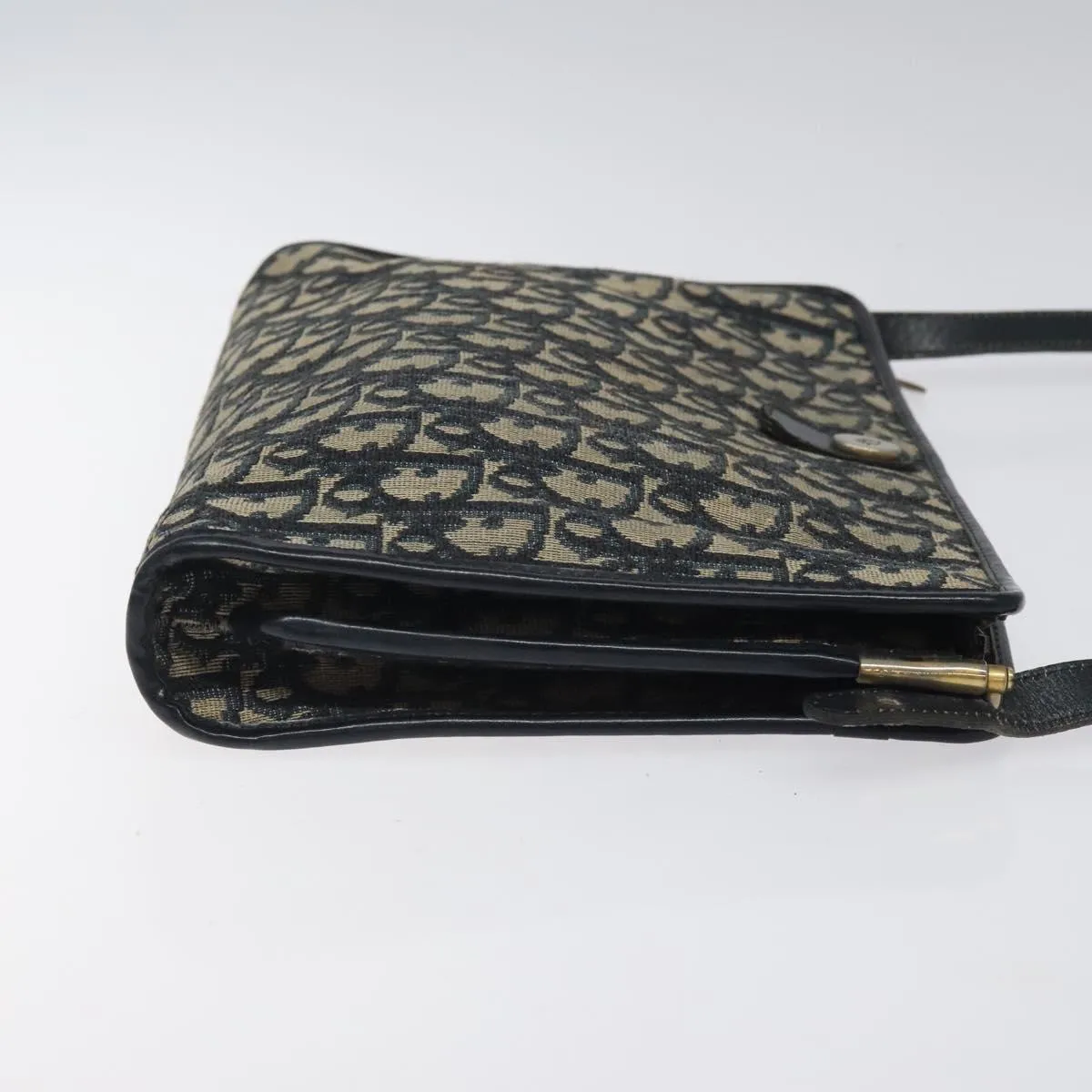 Dior Diorissimo Canvas Shoulder Bag (Pre-Owned)