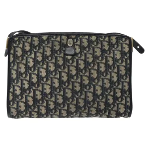 Dior Diorissimo Canvas Shoulder Bag (Pre-Owned)