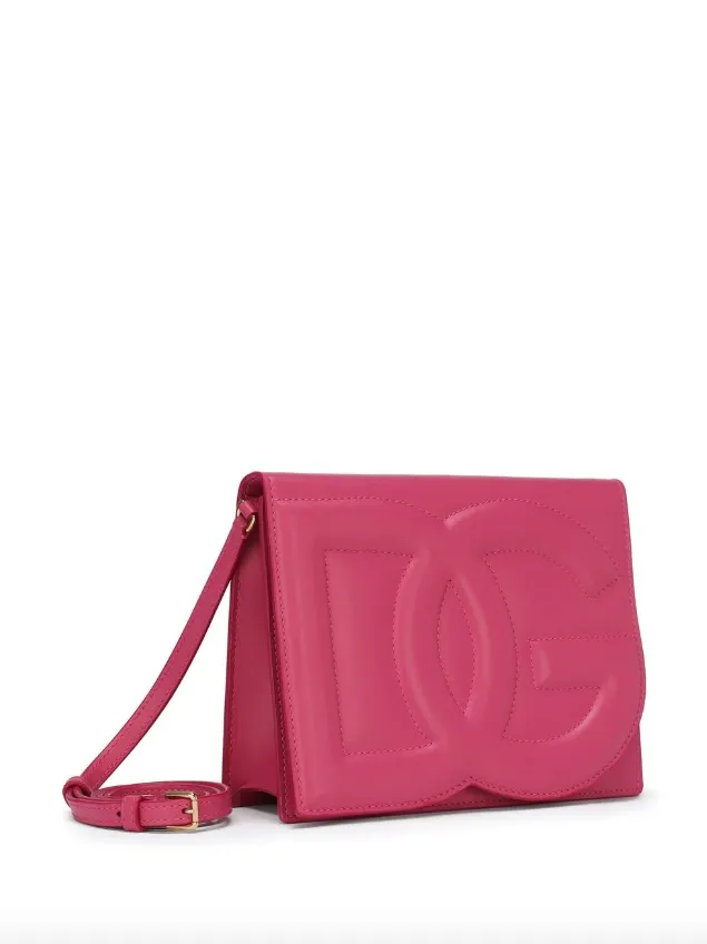 Dolce & Gabbana Calfskin DG Logo crossbody bag