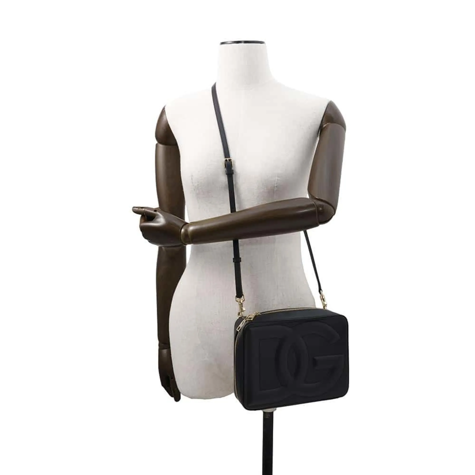 Dolce & Gabbana Leather Shoulder Bag (Pre-Owned)