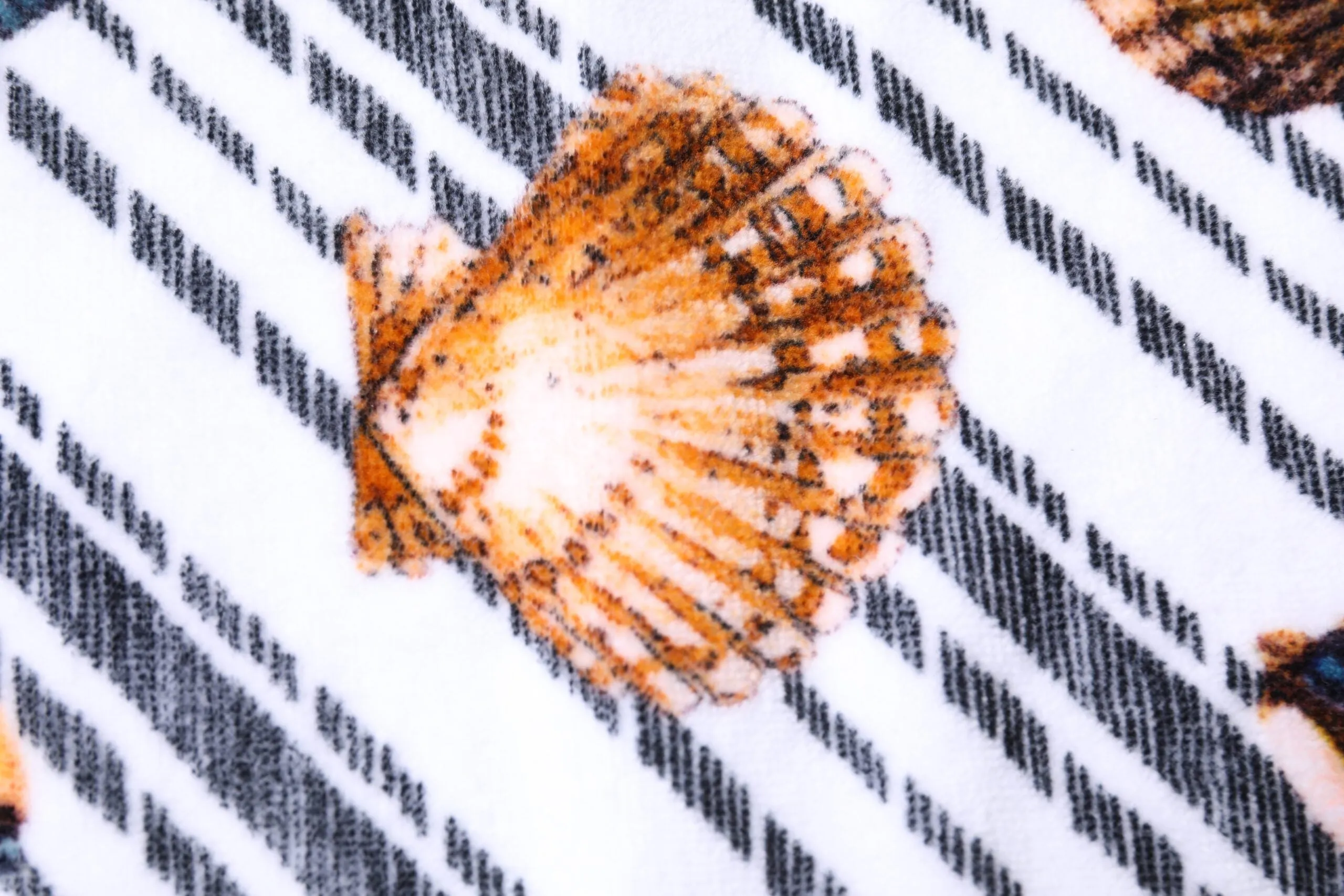 Dolce & Gabbana multi Stripes Seashells Beach Women's Towel
