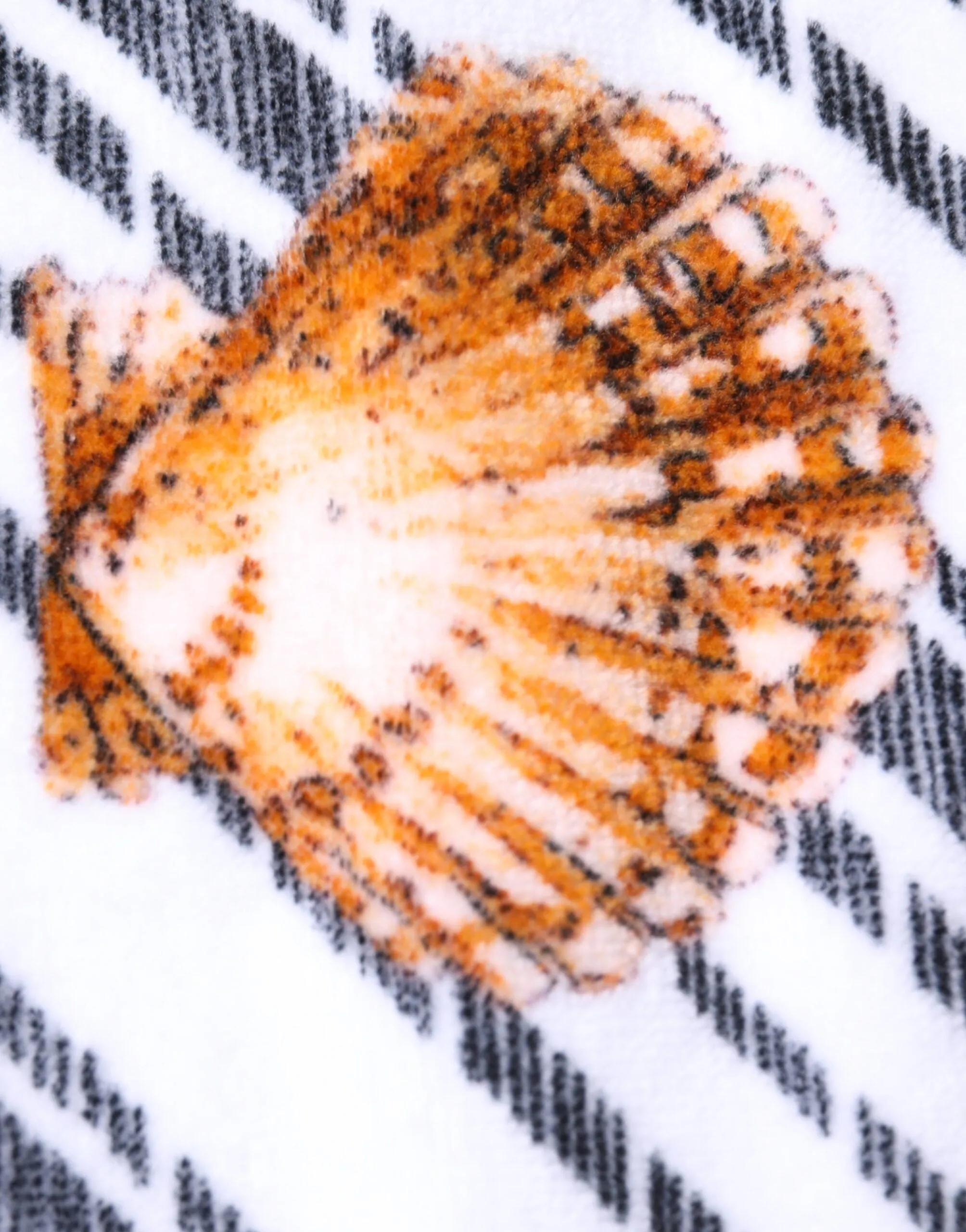 Dolce & Gabbana multi Stripes Seashells Beach Women's Towel
