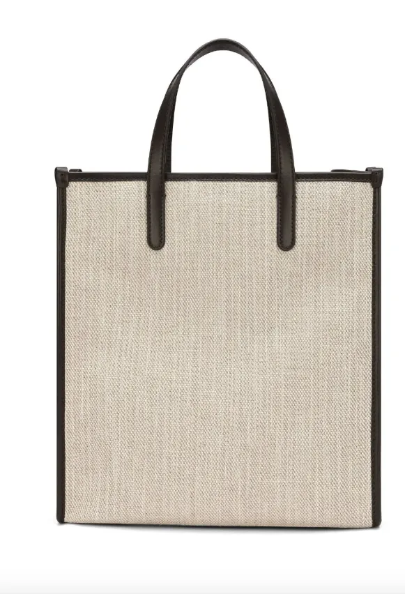 Dolce & Gabbana Small Shopping canvas tote bag
