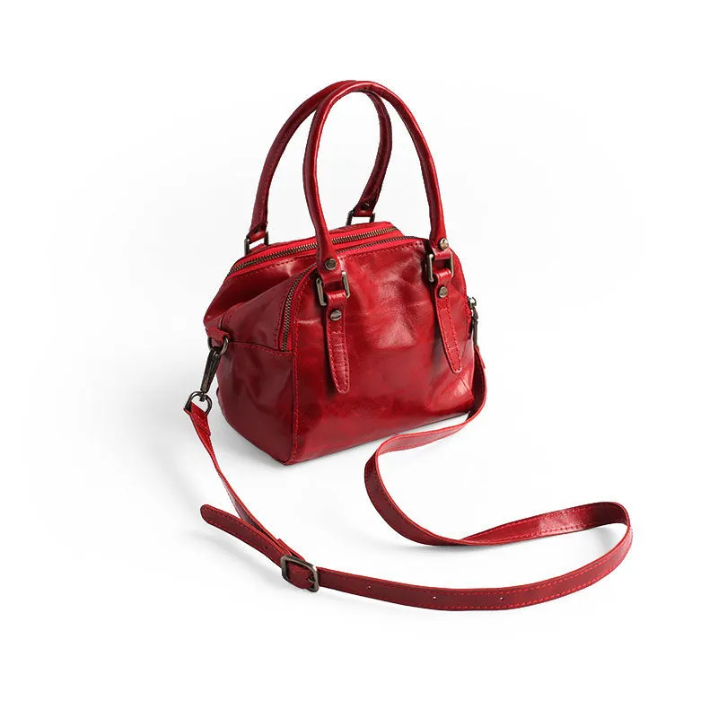 Fashion WOMENs LEATHER Cube Handbag Shoulder Bag Handbag Purse FOR WOMEN