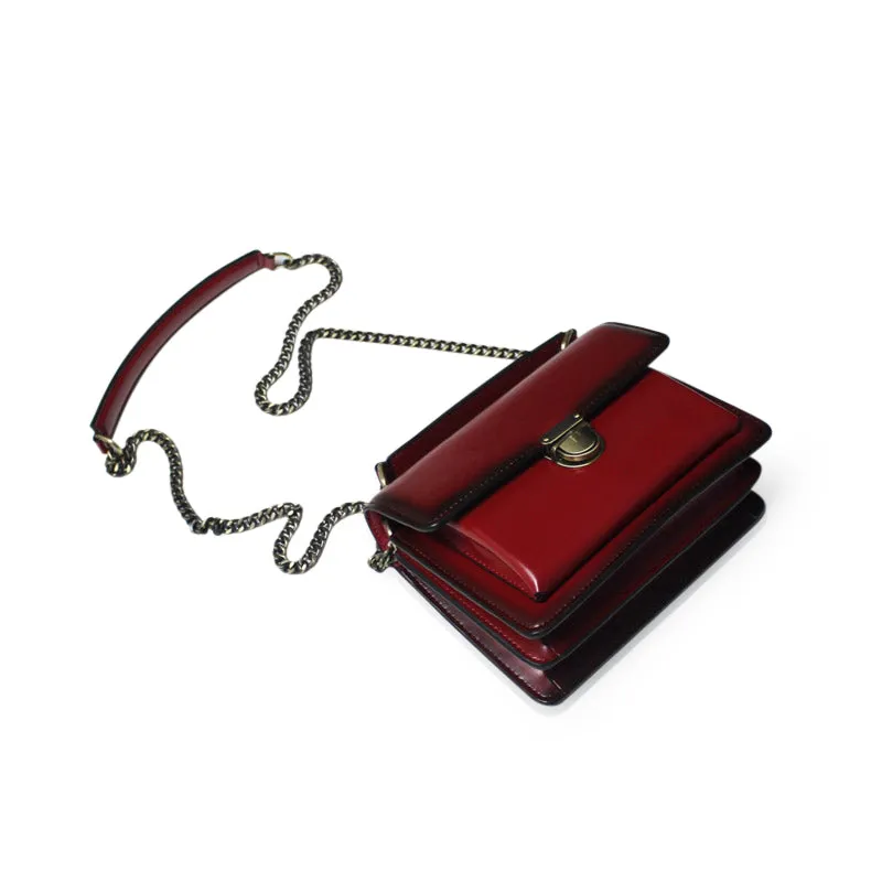Fashion Womens Leather handbag chain shoulder bag crossbody bag for women