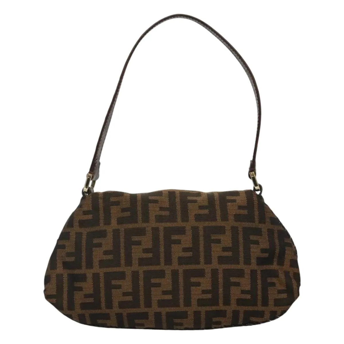 Fendi Canvas Shoulder Bag (Pre-Owned)