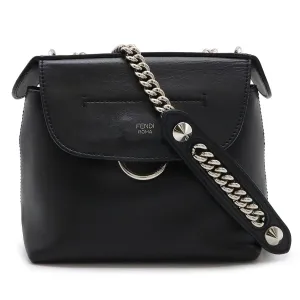 Fendi Leather Backpack 2WAY Black