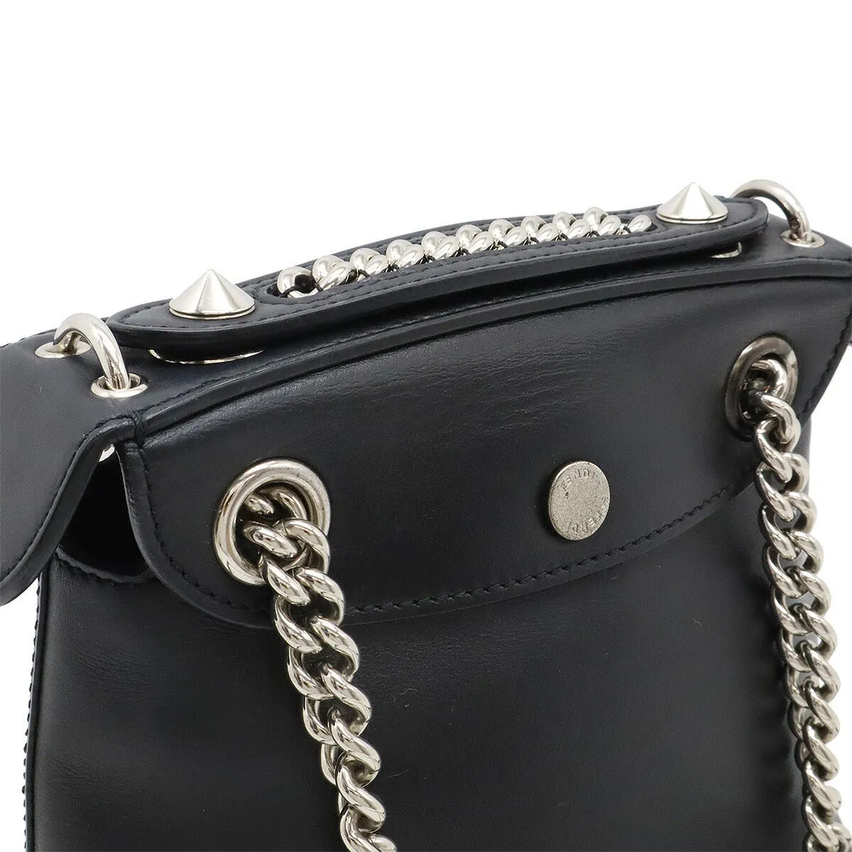Fendi Leather Backpack 2WAY Black