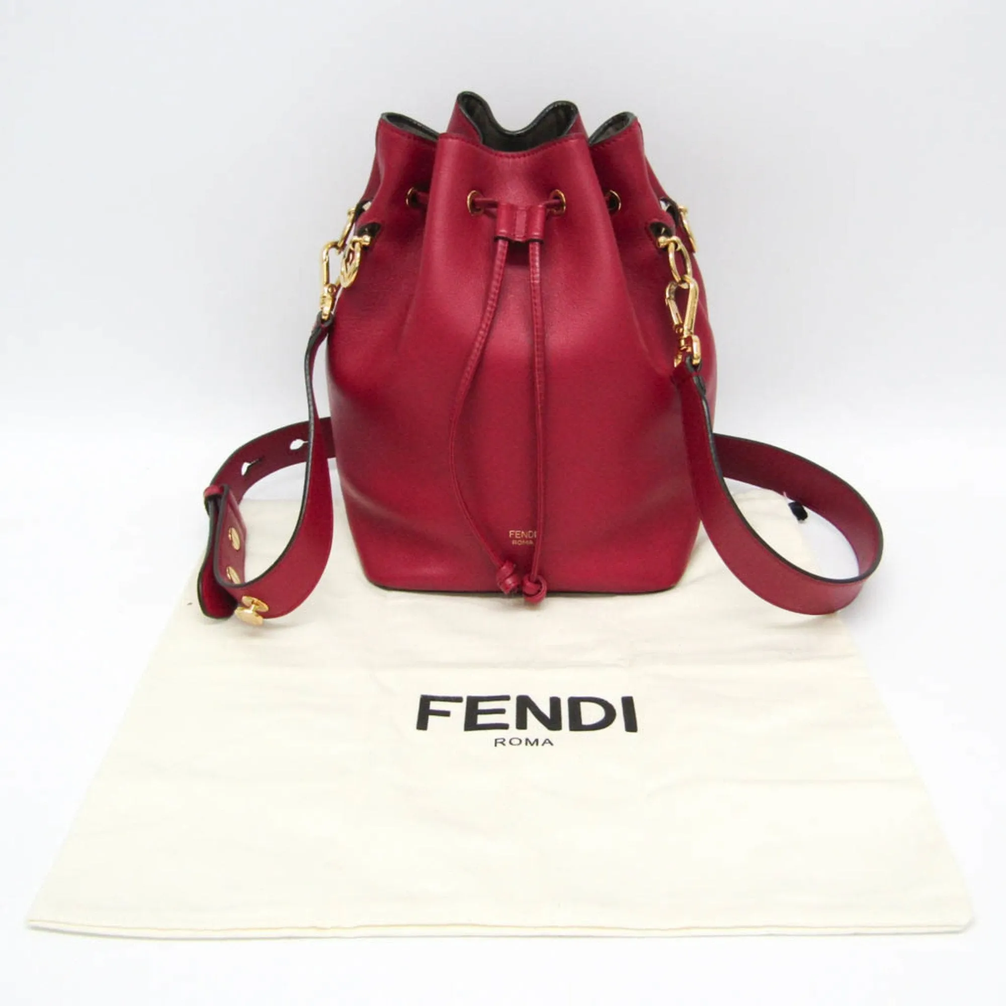 Fendi Leather Shoulder Bag (Pre-Owned)