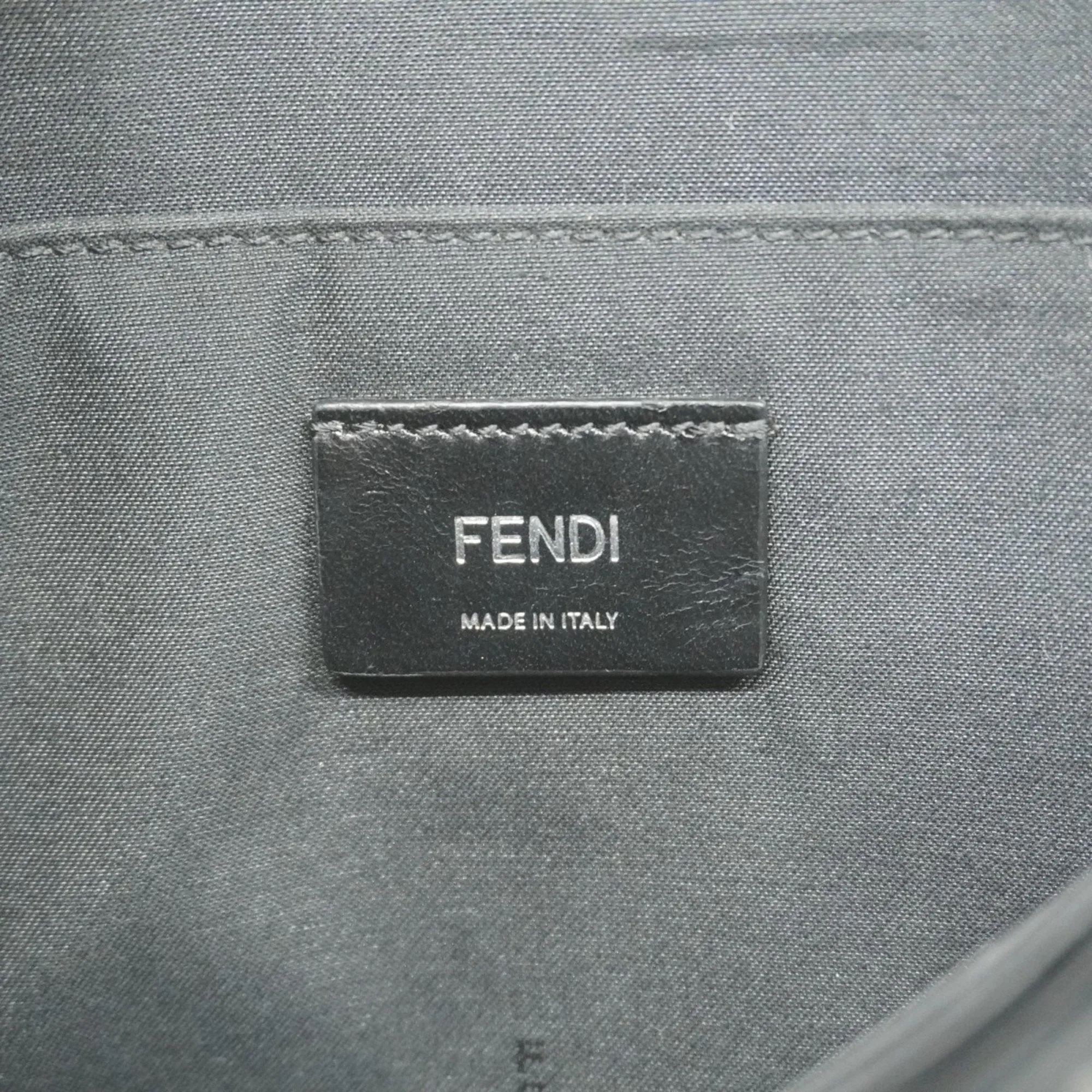 Fendi  Pvc Leather Clutch Bag (Pre-Owned)