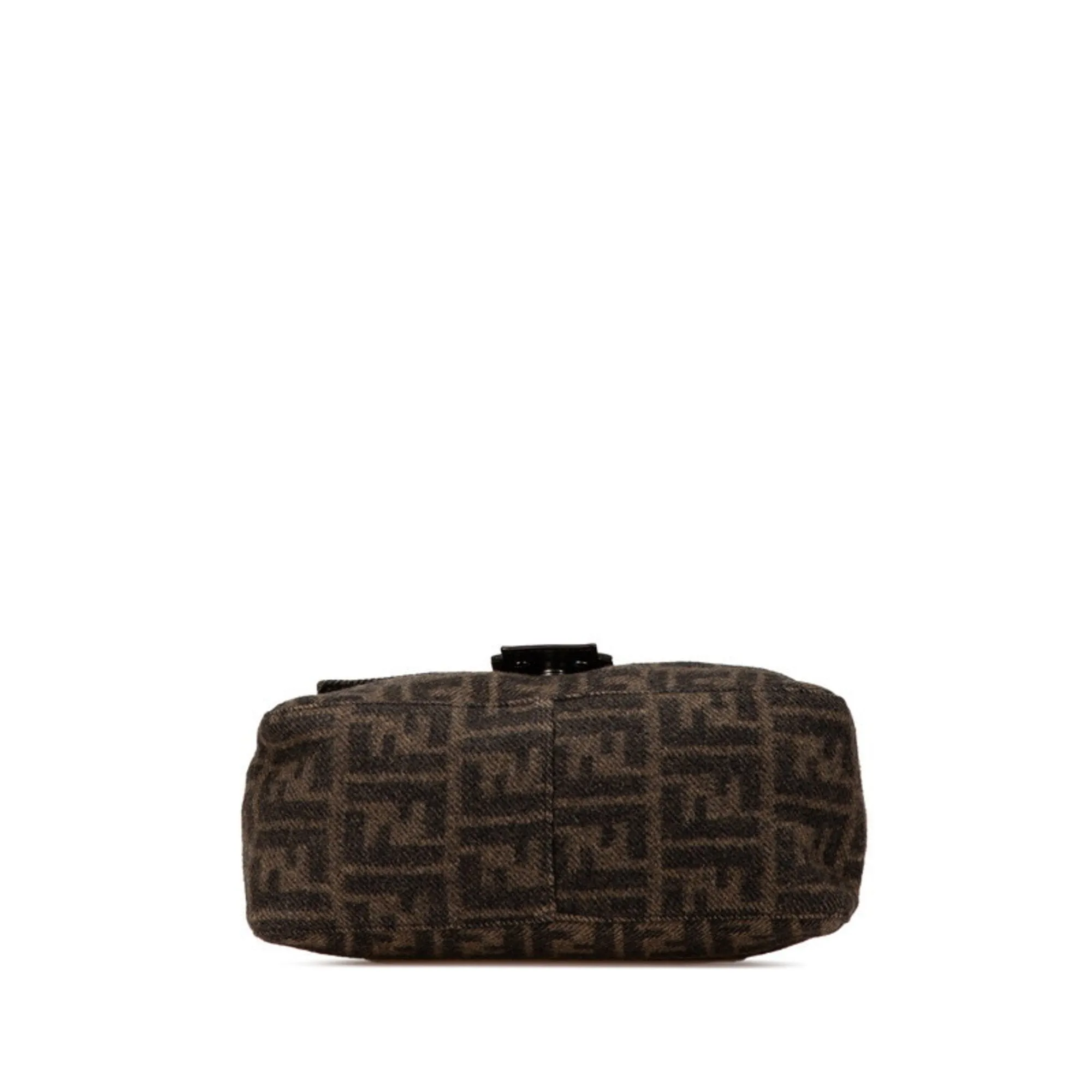 Fendi  Wool Leather Shoulder Bag (Pre-Owned)