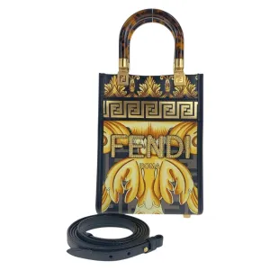 Fendi yellow Pvc Shoulder Bag Tote Bag (Pre-Owned)