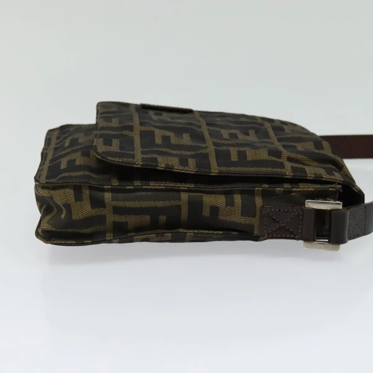 Fendi Zucca Canvas Shoulder Bag (Pre-Owned)