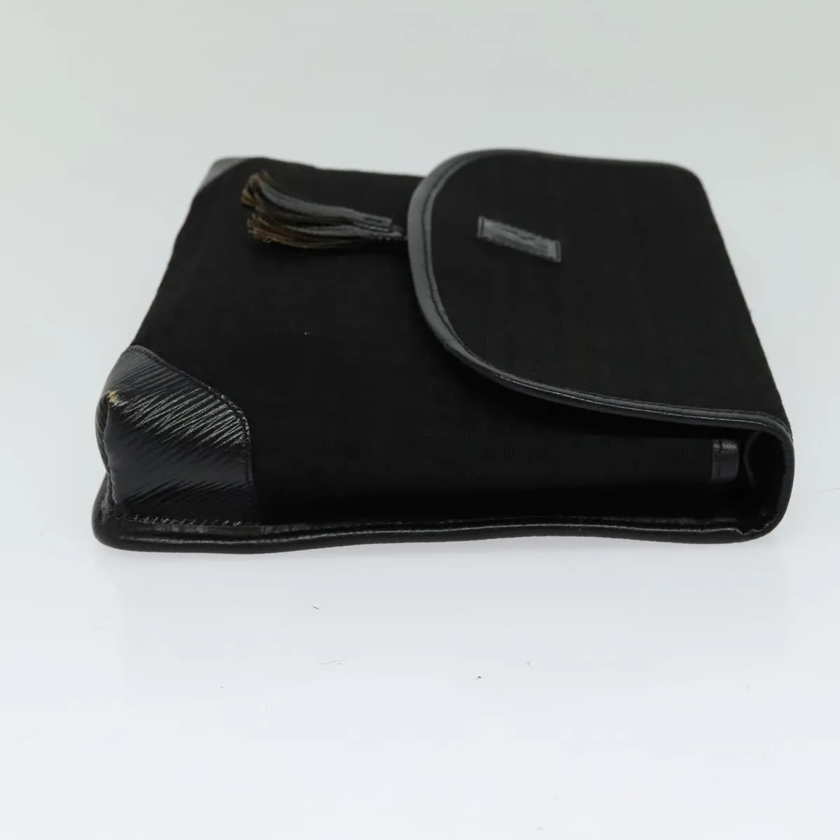 Fendi Zucchino Canvas Shoulder Bag (Pre-Owned)