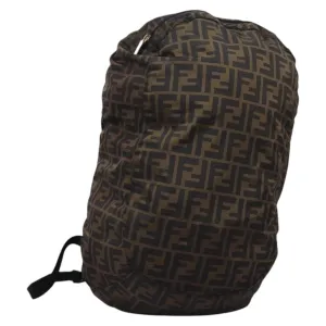 Fendi Zucchino Nylon Backpack Bag (Pre-Owned)