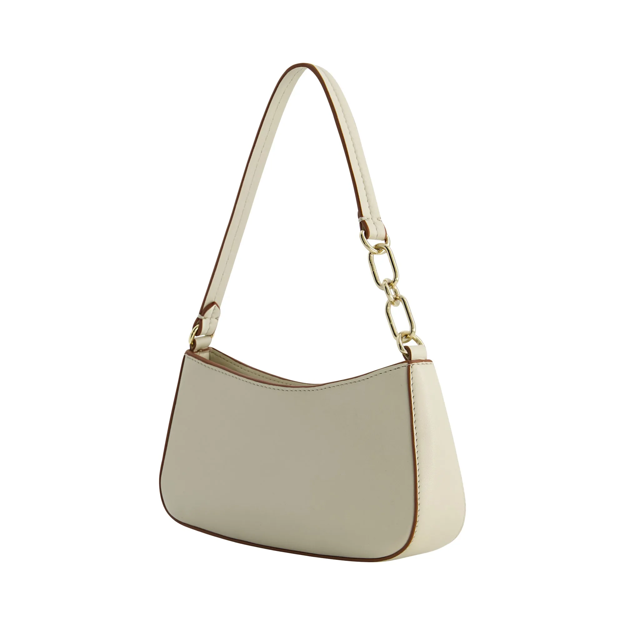 Fred Segal Medium Shine Leather Mini Shoulder Bag