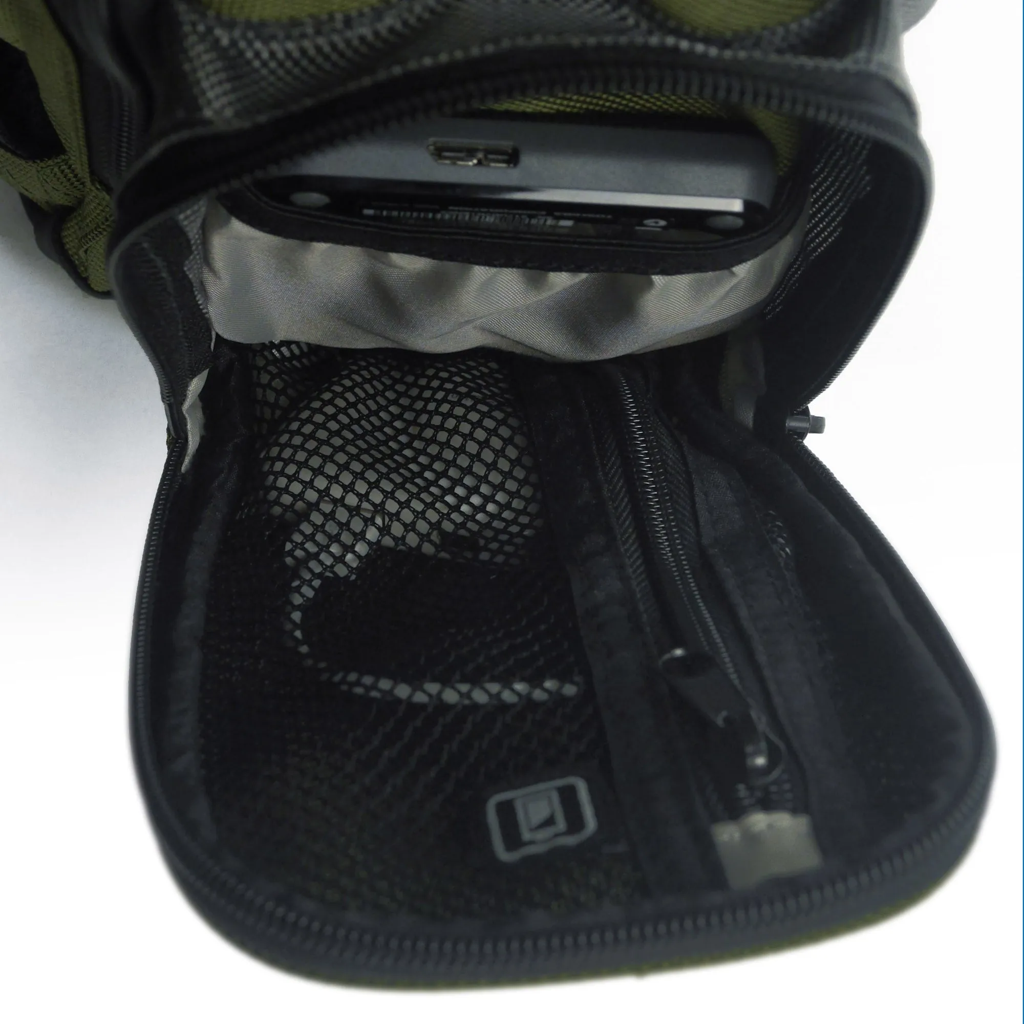 Free Fallin Olive Laptop Backpack FL Plush Padded
