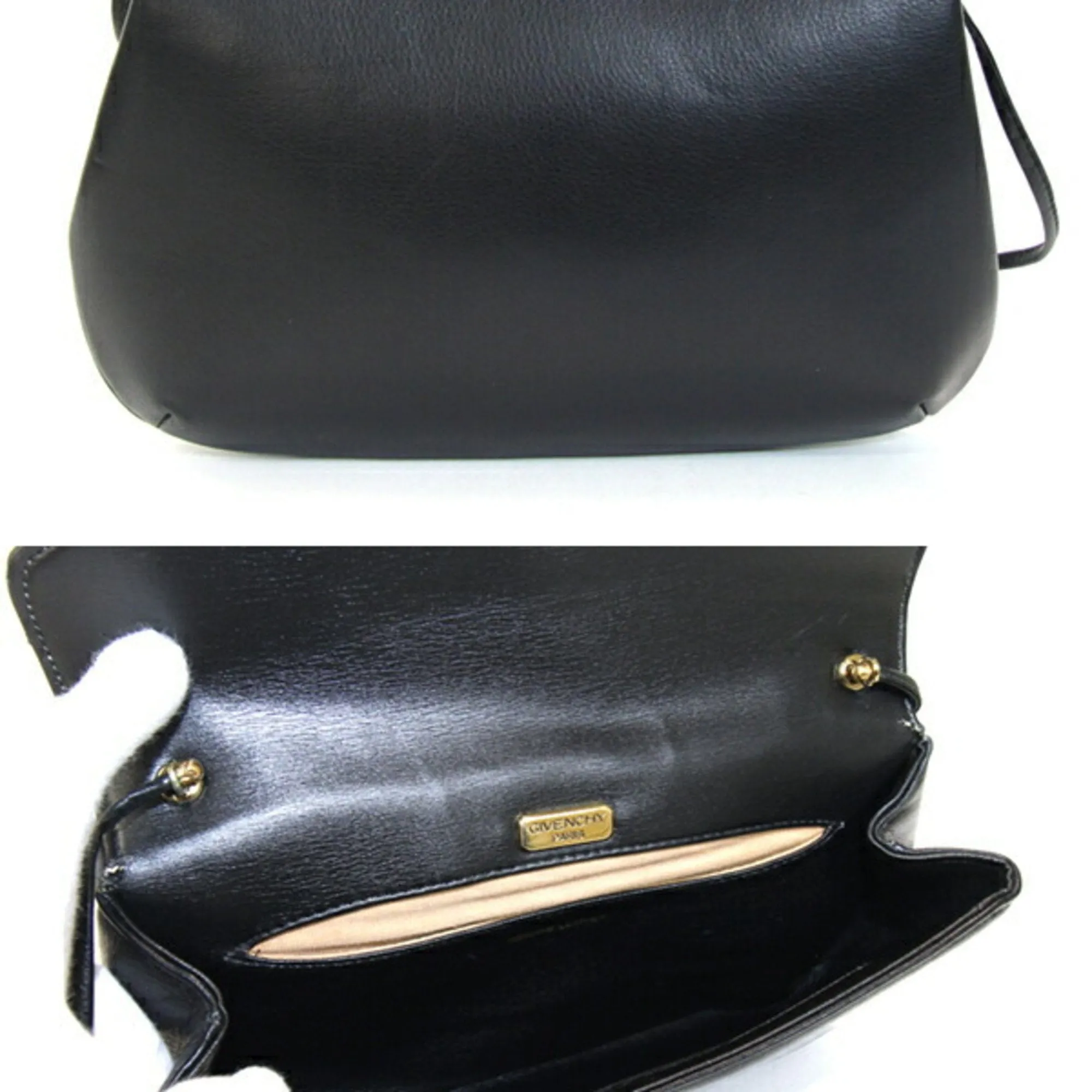 Givenchy Leather Pochette Shoulder Bag (Pre-Owned)