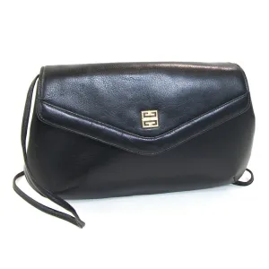 Givenchy Leather Pochette Shoulder Bag (Pre-Owned)