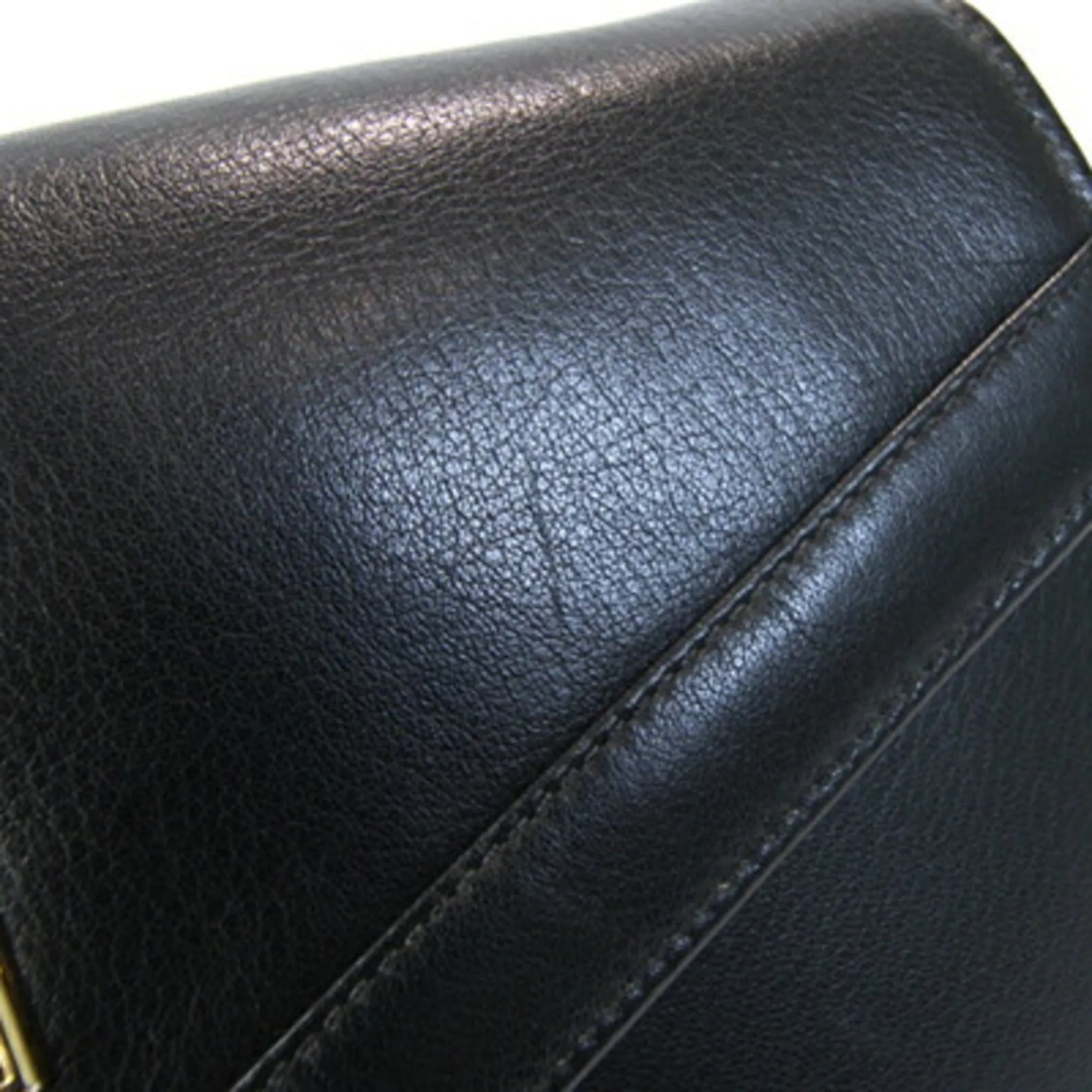 Givenchy Leather Pochette Shoulder Bag (Pre-Owned)